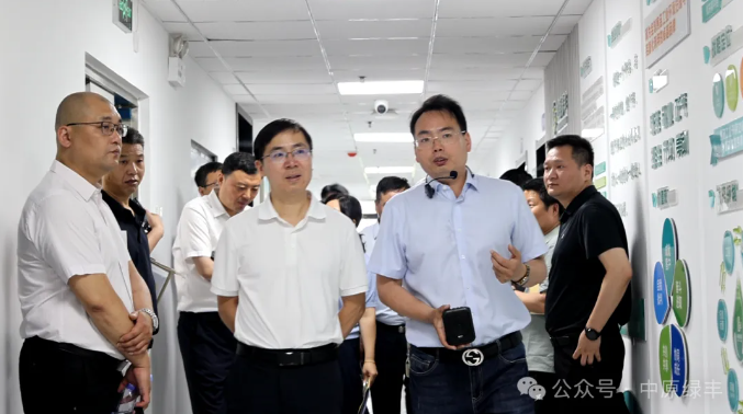市多部门联合调研组走进中原绿丰实地调研科创成果